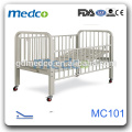 Medco MC101 Hopsital seguro CE niño manual camas ajustables niños